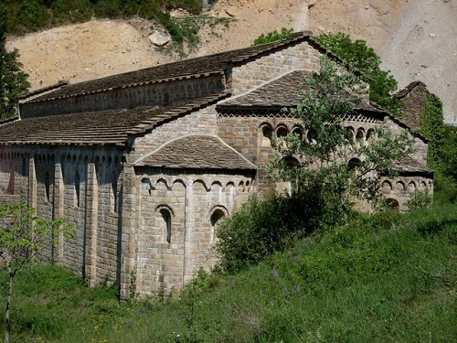 Monasterio de Obarra. Cabecera de la iglesia de Santa Maria
